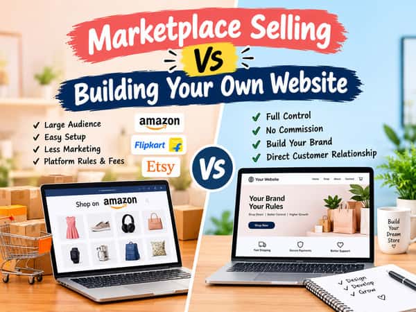 Marketplace Selling Vs Building Your Own Website